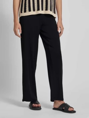 Zdjęcie produktu Spodnie materiałowe o kroju regular fit z elastycznym pasem Marc O'Polo