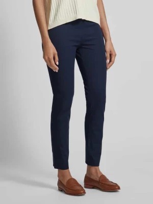 Zdjęcie produktu Spodnie materiałowe o kroju skinny fit z bocznym zamkiem błyskawicznym Lauren Ralph Lauren