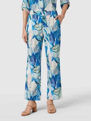 Zdjęcie produktu Spodnie materiałowe z prostą nogawką i kwiatowym wzorem ‘Summer’ Toni Dress