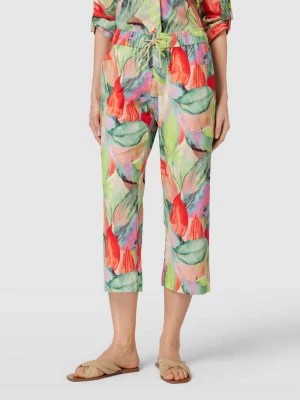 Zdjęcie produktu Spodnie materiałowe z szeroką nogawką i kwiatowym wzorem model ‘PIA’ Toni Dress