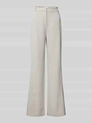Zdjęcie produktu Spodnie materiałowe z szeroką nogawką ze szlufkami na pasek Calvin Klein Womenswear