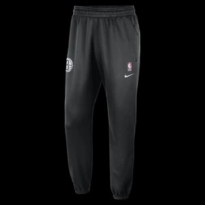 Zdjęcie produktu Spodnie męskie Brooklyn Nets Spotlight Nike Dri-FIT NBA - Czerń