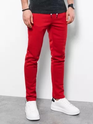 Zdjęcie produktu Spodnie męskie dresowe - czerwone V10 P866
 -                                    M