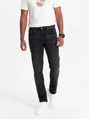 Zdjęcie produktu Spodnie męskie jeansowe SLIM FIT - czarne V1 OM-PADP-0110
 -                                    M