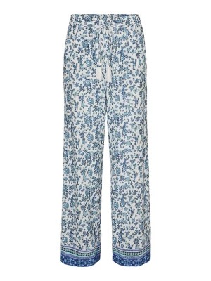 Zdjęcie produktu Vero Moda Spodnie "Milan" w kolorze niebieskim rozmiar: S
