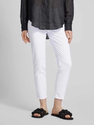 Zdjęcie produktu Spodnie o kroju slim fit w jednolitym kolorze model ‘SILEA’ Marc Cain