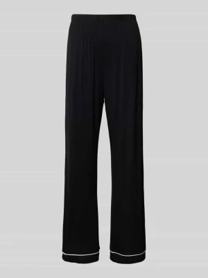 Zdjęcie produktu Spodnie od piżamy o kroju regular fit z wypustkami w kontrastowym kolorze model ‘Joy’ CCDK Copenhagen