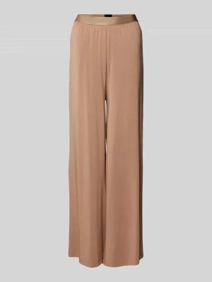 Zdjęcie produktu Spodnie od piżamy z szeroką nogawką i elastycznym pasem model ‘Bea’ Boss