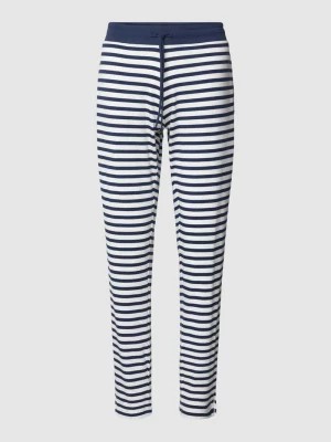 Zdjęcie produktu Spodnie od piżamy ze wzorem w paski mey