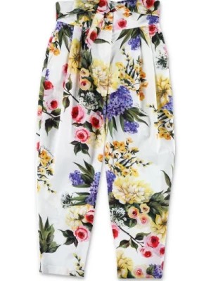 Zdjęcie produktu Spodnie ogrodowe na stylowe stroje Dolce & Gabbana