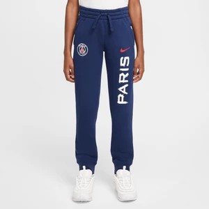 Zdjęcie produktu Spodnie piłkarskie dla dużych dzieci (chłopców) Nike Paris Saint-Germain Club Fleece - Niebieski