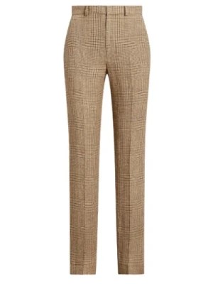 Zdjęcie produktu Spodnie z nadrukiem w stylu Prince of Wales z lnianego tweedu Polo Ralph Lauren