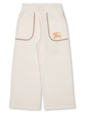 Zdjęcie produktu Spodnie z naszywką z logo Burberry