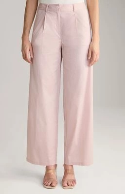 Zdjęcie produktu Spodnie z zakładkami w kolorze przytłumionego różu Joop