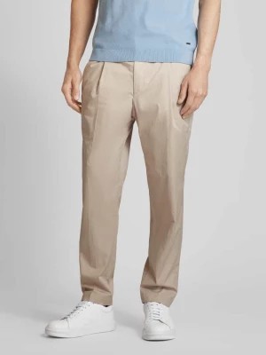 Zdjęcie produktu Spodnie z zakładkami w pasie model ‘Caron’ BALDESSARINI