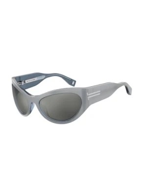 Zdjęcie produktu Srebrne lustrzane okulary przeciwsłoneczne MJ 1087/S Marc Jacobs