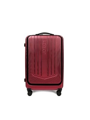 Zdjęcie produktu Średnia bordowa walizka PC Kazar