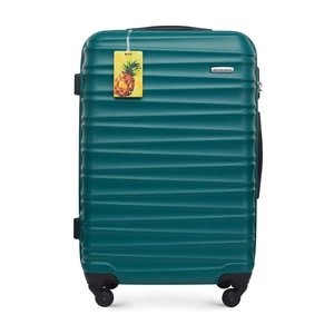 Zdjęcie produktu Średnia walizka z ABS - u z identyfikatorem zielona Wittchen