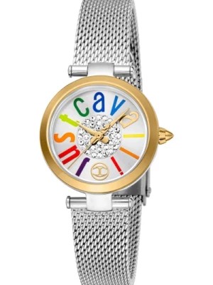 Zdjęcie produktu Stalowa analogowa zegarek srebrnoszary Just Cavalli