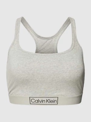 Zdjęcie produktu Stanik z efektem melanżu, elastycznym pasem i detalem z logo Calvin Klein Underwear