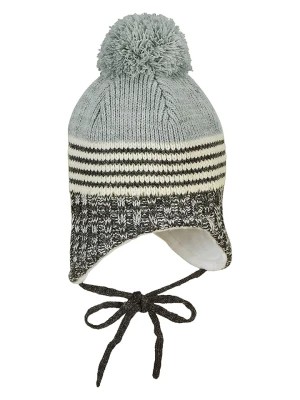 Zdjęcie produktu Sterntaler Dzianinowa czapka w kolorze szaro-beżowym rozmiar: 45 cm