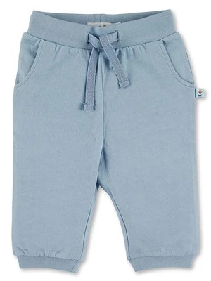 Zdjęcie produktu Sterntaler Spodnie dresowe "Emmi" w kolorze błękitnym rozmiar: 80