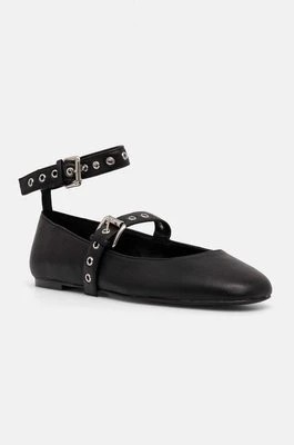 Zdjęcie produktu Steve Madden baleriny skórzane Macbeth kolor czarny SM11003189