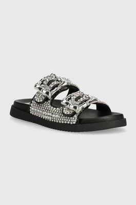 Zdjęcie produktu Steve Madden klapki Majesta damskie kolor srebrny SM11003150