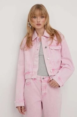 Zdjęcie produktu Stine Goya kurtka jeansowa Margaux damska kolor różowy przejściowa oversize