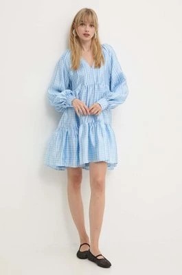 Zdjęcie produktu Stine Goya sukienka kolor niebieski mini oversize SG5844