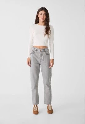 Zdjęcie produktu Stradivarius 1460 Jeansy mom fit  Czarny denim