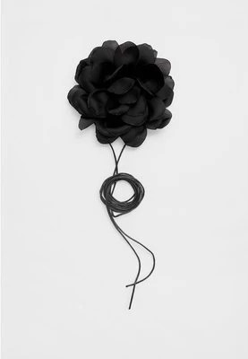 Zdjęcie produktu Stradivarius Choker typu multiway z kwiatem  Czarny
