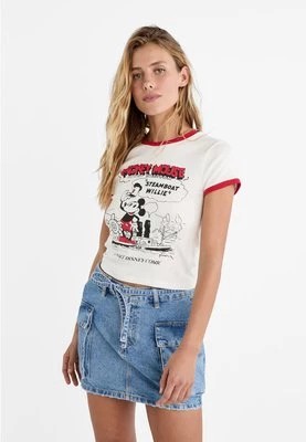 Zdjęcie produktu Stradivarius Jeansowa spódnica mini cargo  Niebieski denim