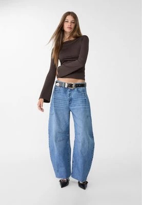 Zdjęcie produktu Stradivarius Jeansy balloon fit  Niebieski denim