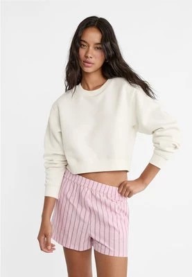 Zdjęcie produktu Stradivarius Krótka bluza basic  Ecru