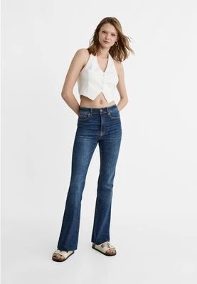 Zdjęcie produktu Stradivarius Rozszerzane jeansy z rozcięciami  Denim