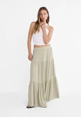 Zdjęcie produktu Stradivarius Spódnica maxi w stylu boho  Khaki