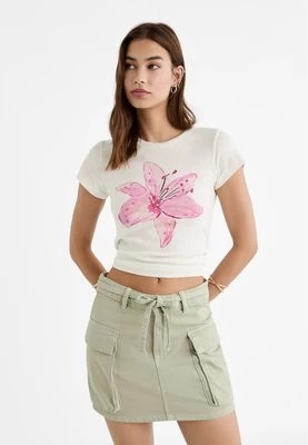 Zdjęcie produktu Stradivarius Spódnica mini cargo  Khaki