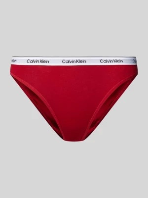 Zdjęcie produktu Stringi z elastycznym pasem z logo Calvin Klein Underwear