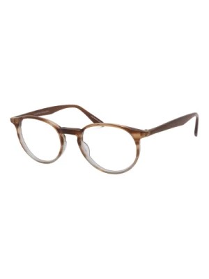 Zdjęcie produktu Striped Brown Grey Eyewear Frames Barton Perreira