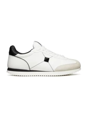 Zdjęcie produktu Studded Low-Top Sneakers w Biało-Czarnym Valentino