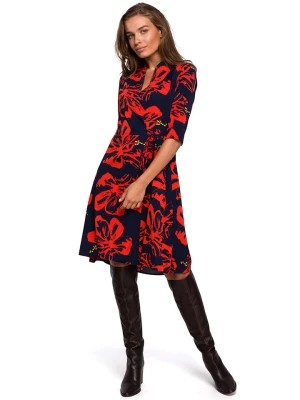 Zdjęcie produktu Stylove Sukienka w kolorze granatowo-czerwonym rozmiar: L