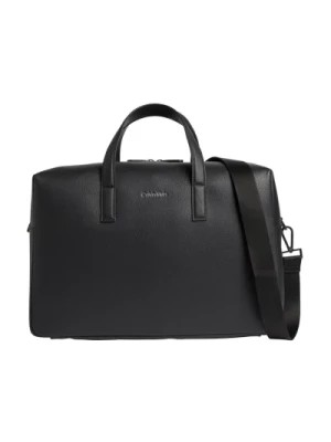 Zdjęcie produktu Stylowa czarna torba weekendowa dla mężczyzn Calvin Klein