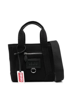 Zdjęcie produktu Stylowa kompaktowa torebka z kieszeniąa zamek błyskawiczny Kenzo
