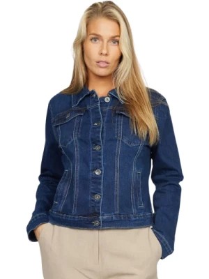 Zdjęcie produktu Stylowa kurtka jeansowa z haftowanymi detalami 2-Biz