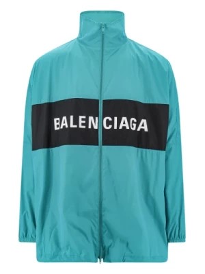 Zdjęcie produktu Stylowa Kurtka Nylonowa Balenciaga