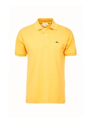 Zdjęcie produktu Stylowa Żółta Koszulka Polo dla Mężczyzn Lacoste