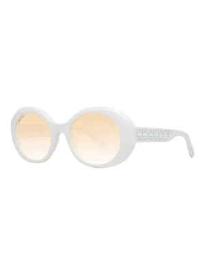 Zdjęcie produktu Stylowe Białe Okulary Przeciwsłoneczne dla Kobiet Swarovski