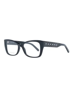 Zdjęcie produktu Stylowe Okulary Optyczne w stylu Cat Eye Swarovski