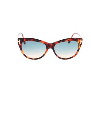 Zdjęcie produktu Stylowe Okulary Przeciwsłoneczne w stylu Cat-Eye Tom Ford